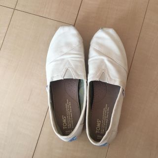 トムズ(TOMS)のTOMS♡classic natural canvas(スリッポン/モカシン)