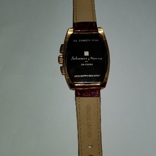 Salvatore Marra(サルバトーレマーラ)のイタリアブランド　サルバトーレメンズ腕時計 メンズの時計(腕時計(アナログ))の商品写真