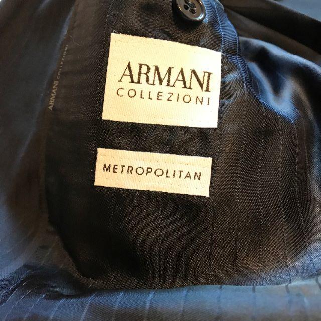 ARMANI COLLEZIONI(アルマーニ コレツィオーニ)の☆新品タグ付き！アルマーニコレッツォーニシャドーストライプ光沢柄/2Bスーツ☆ メンズのスーツ(セットアップ)の商品写真