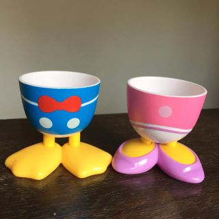 ディズニー(Disney)の未p-chanmamaさま専用 使用品 エッグスタンド ２個セット(食器)