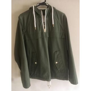 ザラ(ZARA)のカーキ ハーフジップジャケット ZARA(ミリタリージャケット)