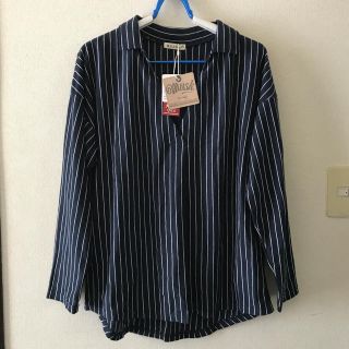 シマムラ(しまむら)の【大きいサイズ】しまむら長袖シャツブラウス タグ付き未使用【3L】(シャツ/ブラウス(長袖/七分))