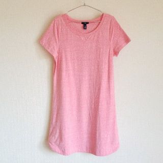 ギャップ(GAP)のGAP ロング Tシャツ カットソー ワンピース(Tシャツ(半袖/袖なし))