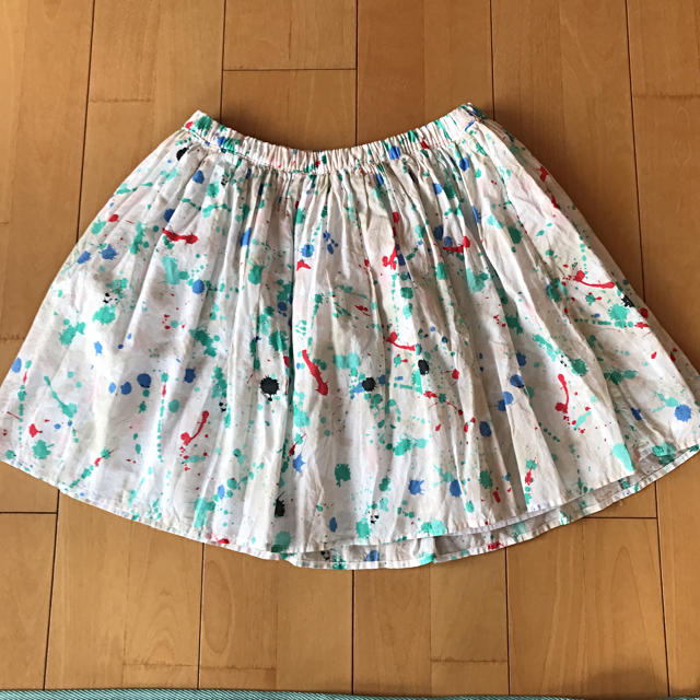 GAP Kids(ギャップキッズ)のGapKidsスプラトゥーン風スカート キッズ/ベビー/マタニティのキッズ服女の子用(90cm~)(スカート)の商品写真