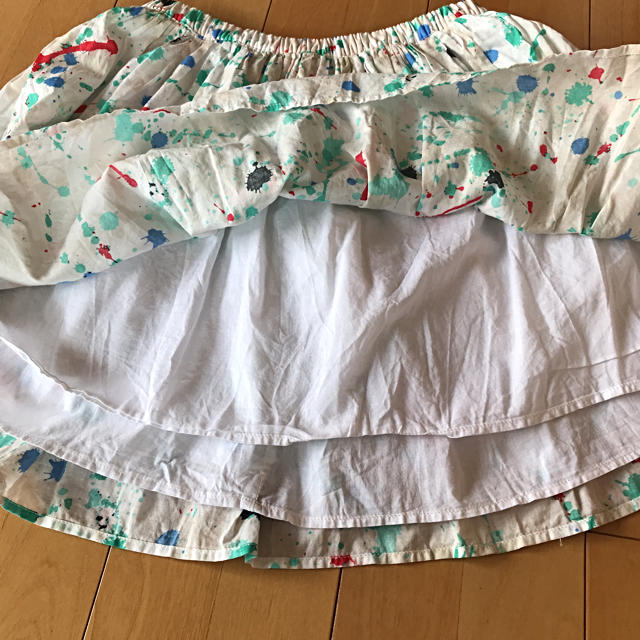 GAP Kids(ギャップキッズ)のGapKidsスプラトゥーン風スカート キッズ/ベビー/マタニティのキッズ服女の子用(90cm~)(スカート)の商品写真