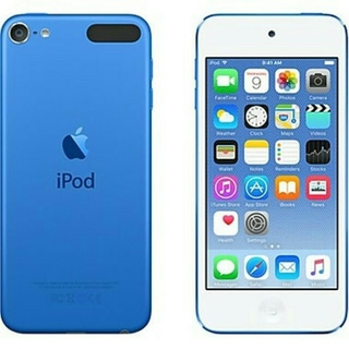 アイポッドタッチ(iPod touch)のipod touch 32GB Blue カバー 保護フィルム付き(ポータブルプレーヤー)