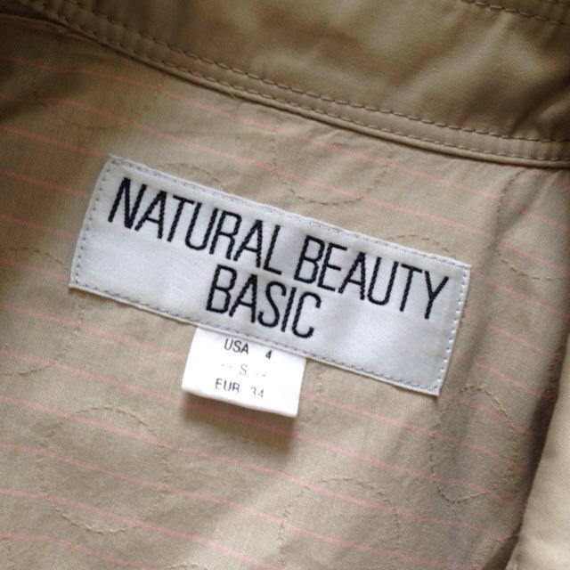 NATURAL BEAUTY BASIC(ナチュラルビューティーベーシック)のトレンチコート☆ レディースのジャケット/アウター(トレンチコート)の商品写真