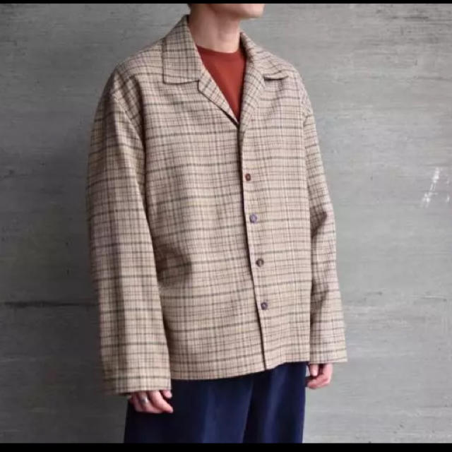 COMOLI(コモリ)のauralee silk summer tweed blouson メンズのジャケット/アウター(ブルゾン)の商品写真