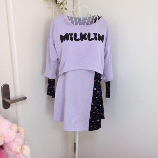 ミルクリーム(milklim)のミルクリーム♡2点セット(ミニワンピース)