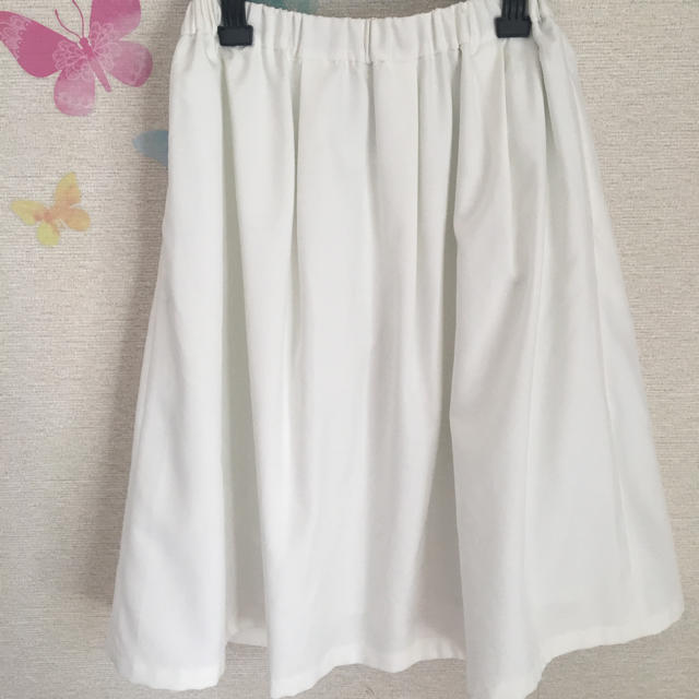 ViS(ヴィス)の《最終価格》夏物♡新品未使用♡vis♡ウオッシャブルAラインスカート レディースのスカート(ひざ丈スカート)の商品写真