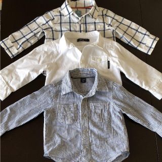 ベビーギャップ(babyGAP)のシャツ 3枚セット(Tシャツ/カットソー)