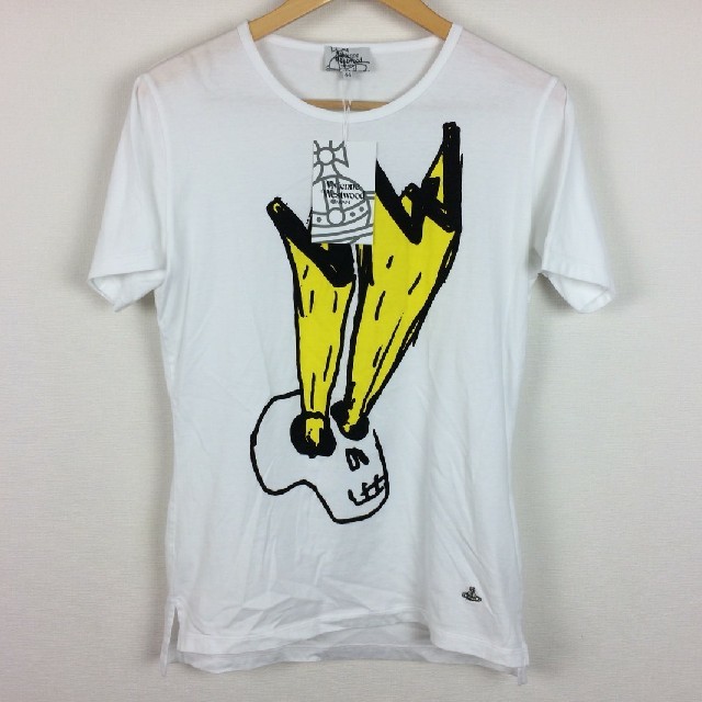 Vivienne Westwood(ヴィヴィアンウエストウッド)のうれい様専用　新品 ヴィヴィアンウエストウッドマン 半袖Tシャツ サイズ44 メンズのトップス(Tシャツ/カットソー(半袖/袖なし))の商品写真