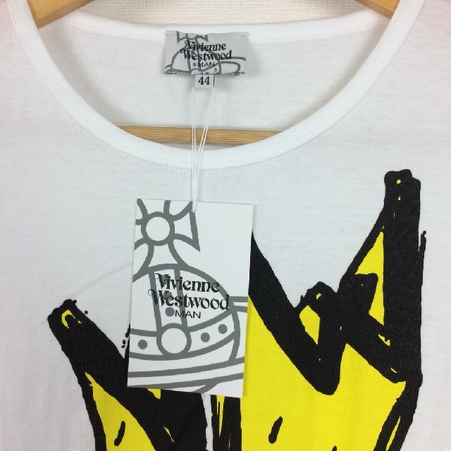 Vivienne Westwood(ヴィヴィアンウエストウッド)のうれい様専用　新品 ヴィヴィアンウエストウッドマン 半袖Tシャツ サイズ44 メンズのトップス(Tシャツ/カットソー(半袖/袖なし))の商品写真