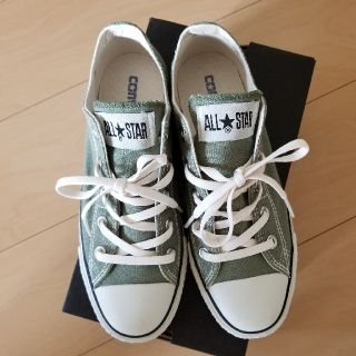 コンバース(CONVERSE)のコンバース　ウォッシュアウト　カーキ(スニーカー)