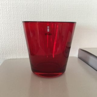 イッタラ(iittala)のGRNさま イッタラ カルティオ レッド 新品未使用(食器)