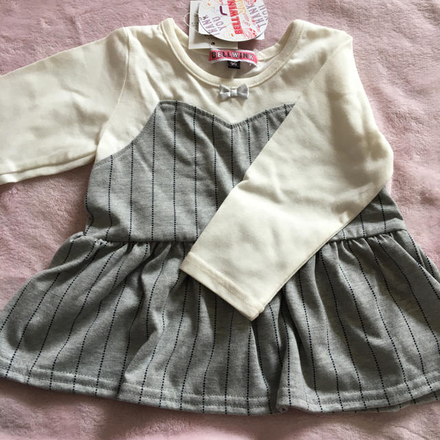 しまむら(シマムラ)のトップス キッズ/ベビー/マタニティのキッズ服女の子用(90cm~)(Tシャツ/カットソー)の商品写真