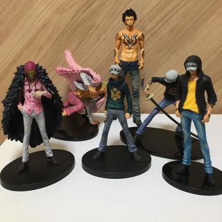 BANPRESTO - ONEPIECEフィギュア×6☆ロー・コラソン・ドフラミンゴの