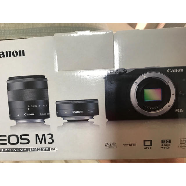 Canon EOS m3 ダブルレンズキッド