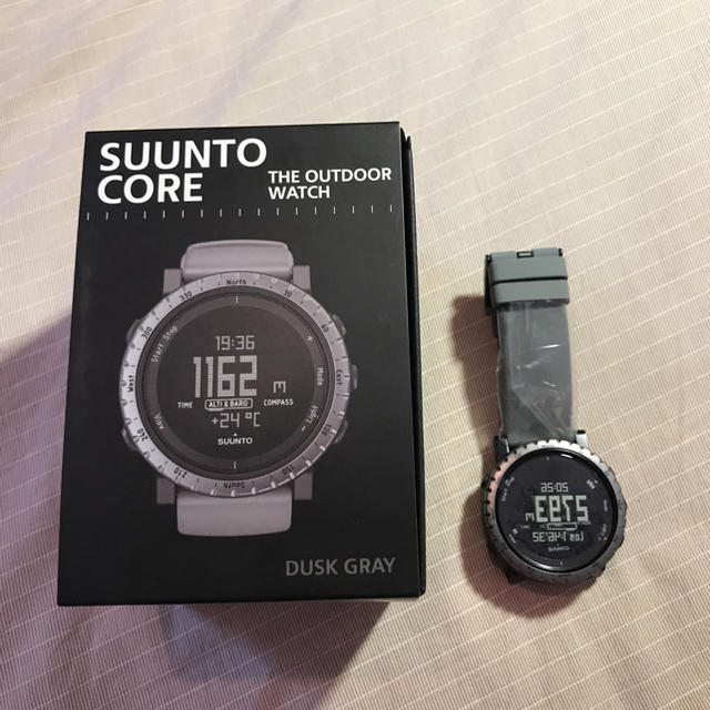 SUUNTO(スント)のSUUNTO CORE DUSK GRAY スント コア ダスクグレー メンズの時計(腕時計(デジタル))の商品写真