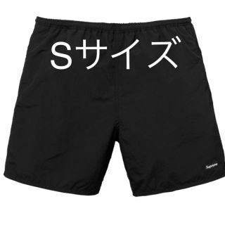 シュプリーム(Supreme)のsupreme nylon water short 黒 Sサイズ(水着)