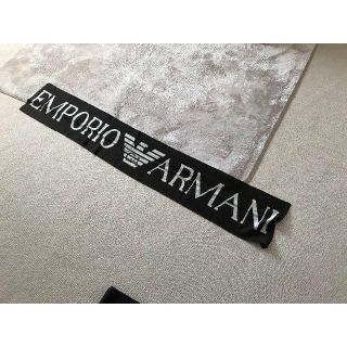 エンポリオアルマーニ(Emporio Armani)の☆特価❗️☆EMPORIOARMANI エンポリオアルマーニ マフラーロゴ☆(マフラー)