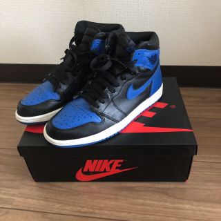 ナイキ(NIKE)の【26.0】aj1ロイヤル(スニーカー)