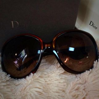 ディオール(Dior)のDior GLOSSY1 ブラウン(サングラス/メガネ)