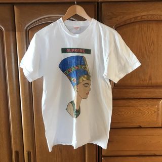 シュプリーム(Supreme)のSUPREME Nefertiti-Tee M ホワイト 美品(Tシャツ/カットソー(半袖/袖なし))