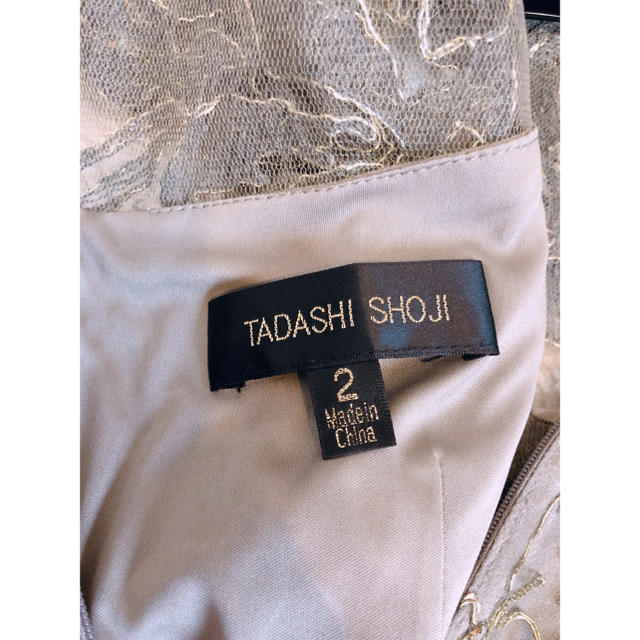 TADASHI SHOJI(タダシショウジ)の新品 TADASHI SHOJI ワンピース サイズ２ レディースのワンピース(ひざ丈ワンピース)の商品写真