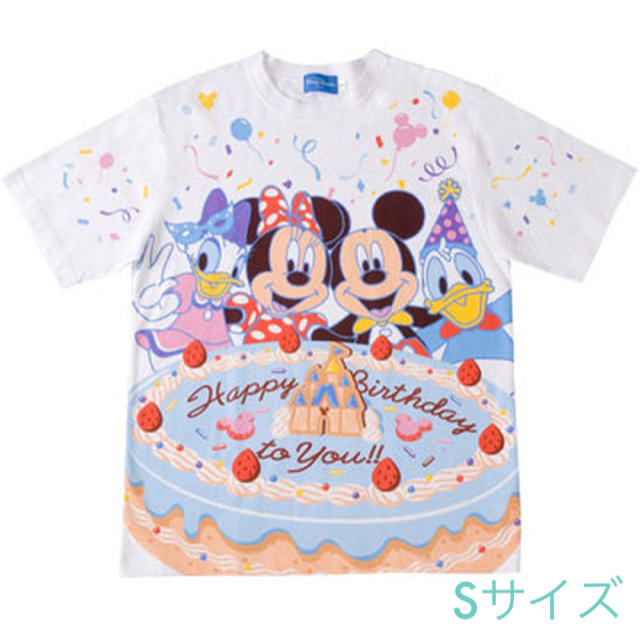 Disney 東京ディズニーリゾート限定 ハッピーバースデーtシャツの