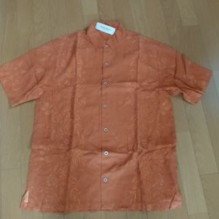 ロンハーマン(Ron Herman)の【新品】トミーバハマ　アロハシャツ(レンガ色)M(シャツ)