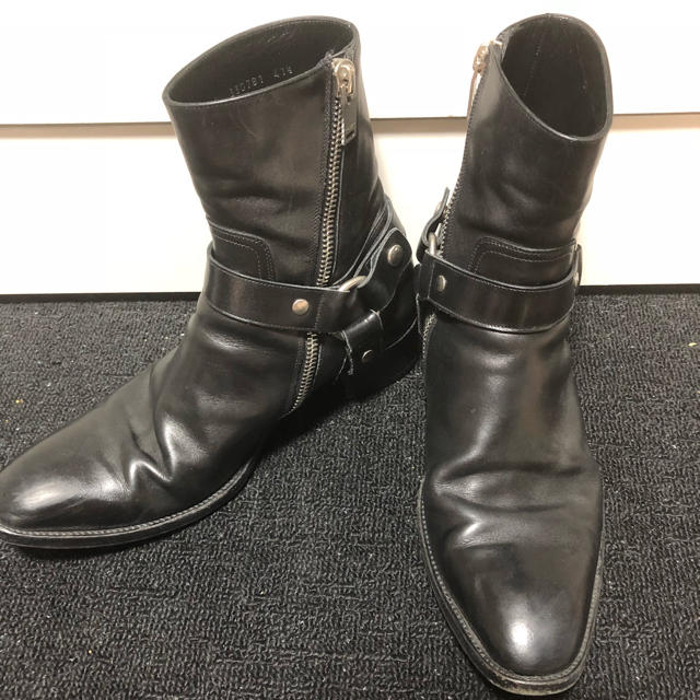 格安人気 saint laurent paris 13aw リングブーツ サンローランパリ