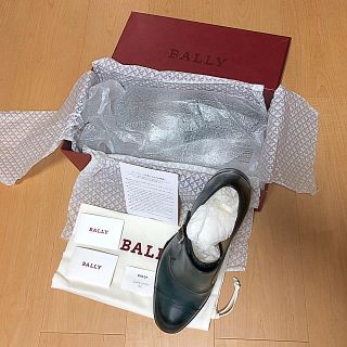 バリー(Bally)の★新品★BALLY の本革メンズシューズ ダークグリーン(ドレス/ビジネス)