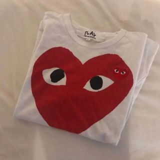 コムデギャルソン(COMME des GARCONS)のTシャツ コムデギャルソン プレイ PLAY ハート (Tシャツ/カットソー(半袖/袖なし))