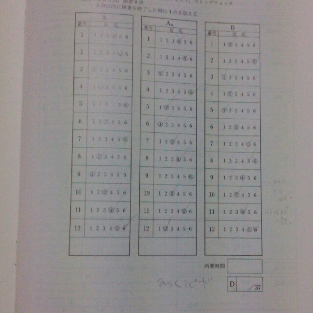 WAB失語症検査日本語版 医学書院 +検査用紙+例題