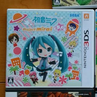 ニンテンドー3DS(ニンテンドー3DS)の初音ミク　プロジェクトミライデラックスになります。(携帯用ゲームソフト)