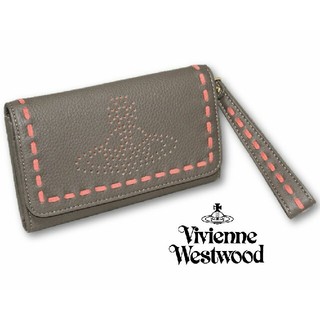 ヴィヴィアンウエストウッド(Vivienne Westwood)の新品【ヴィヴィアンウエストウッド】本革 ストラップ付き二つ折り長財布(財布)