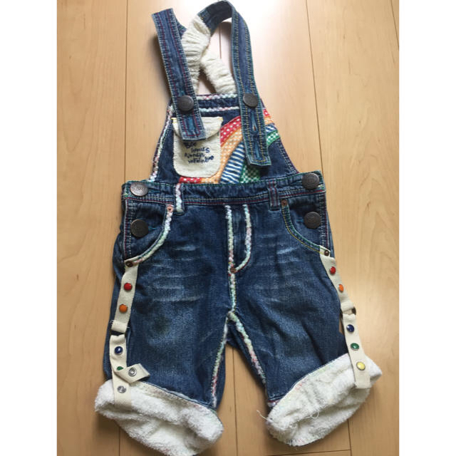 BOOFOOWOO(ブーフーウー)のブーフーウー  オーバーオール 110 キッズ/ベビー/マタニティのキッズ服男の子用(90cm~)(パンツ/スパッツ)の商品写真