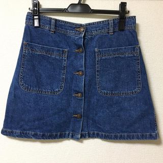 ザラ(ZARA)のZARA  デニムスカート(ミニスカート)