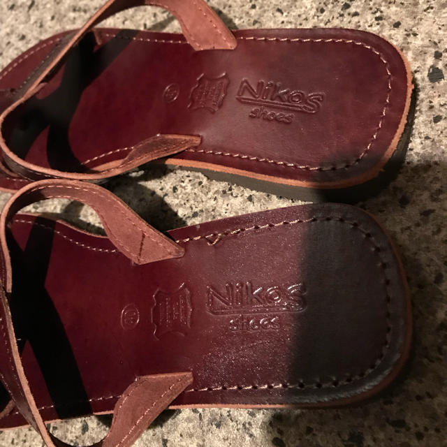 BEAMS(ビームス)のNIKOS shoes ニコスシューズ レザーサンダル  メンズの靴/シューズ(サンダル)の商品写真