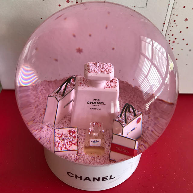 CHANEL - 専用 シャネル 激レアスノードーム 正規品 リボン 海外vip限定品 の通販 by ちゃこ(在庫あります) ︎'s shop