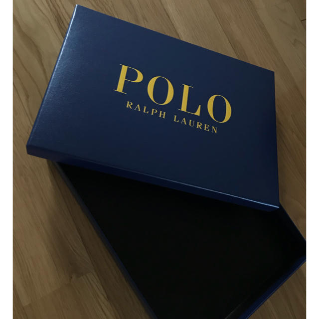 POLO RALPH LAUREN(ポロラルフローレン)のPOLO ラルフローレン 紙袋 空箱 布製リボン レディースのバッグ(ショップ袋)の商品写真