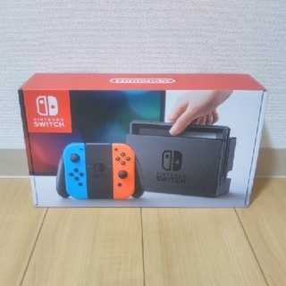 ニンテンドースイッチ(Nintendo Switch)の【新品】ニンテンドースイッチ ネオン2台(家庭用ゲーム機本体)