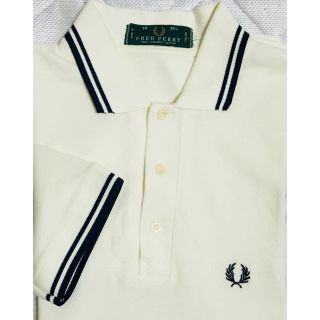 FRED PERRY - 美品！UK FRED PERRYフレッドペリー ラインポロシャツ M12 英国製の通販｜ラクマ