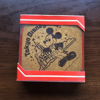 ディズニー(Disney)のミッキー コースターセット(テーブル用品)