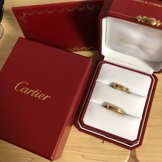 Cartier(カルティエ)のぶらんど様専用☆カルティエ トリニティ スリーゴールド ペア レディースのアクセサリー(リング(指輪))の商品写真