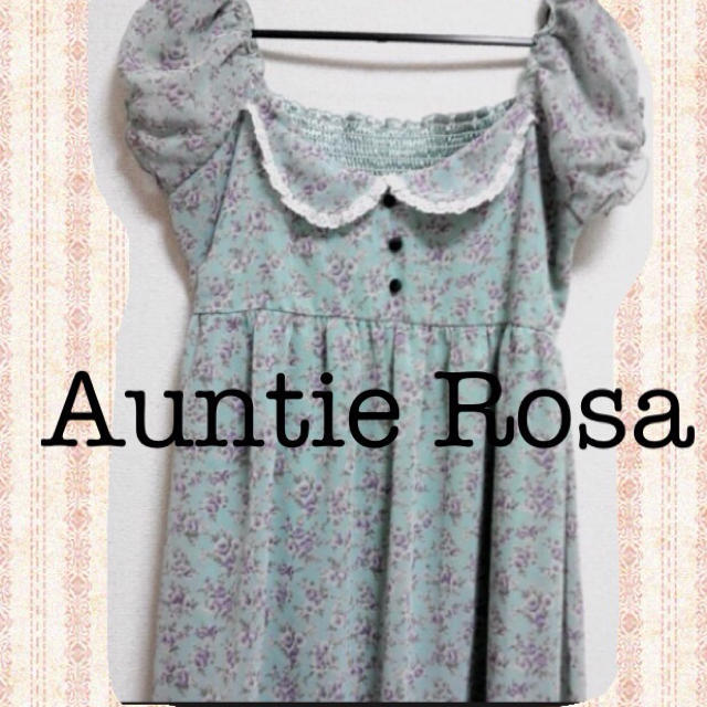 Auntie Rosa(アンティローザ)のAuntie Rosa♡ワンピース レディースのワンピース(ミニワンピース)の商品写真