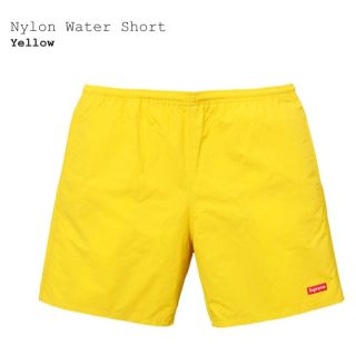 シュプリーム(Supreme)のSupreme nylon water short Yellow Small(ショートパンツ)