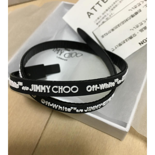 JIMMY CHOO × off-white ブレスレット３色セット