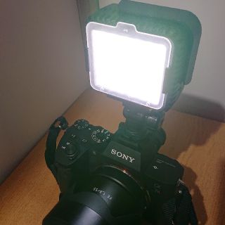 LEDライト!ビデオライト!一眼レフカメラやミラーレスに!美品!動画